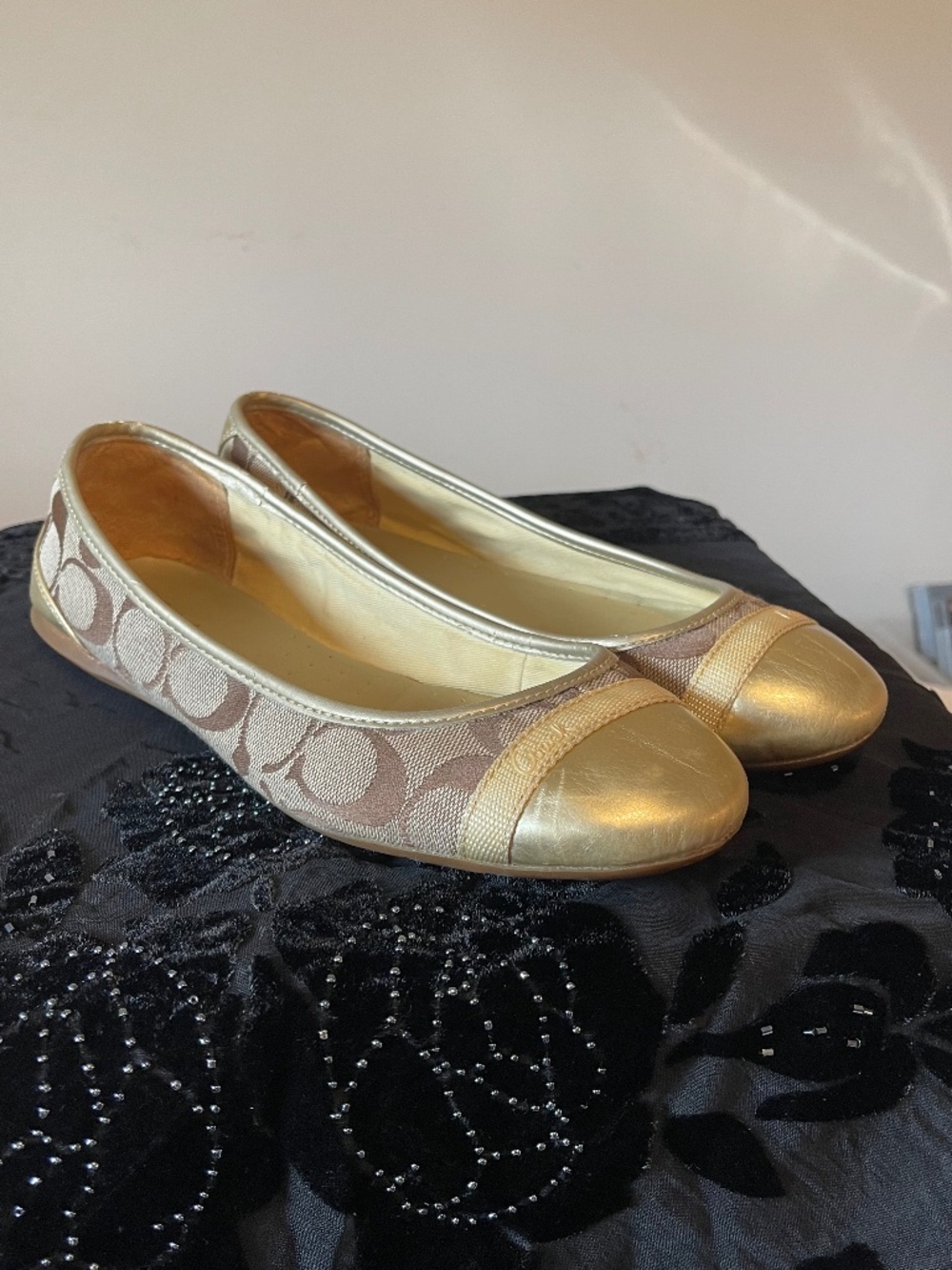 Coach Cecile Signature Ballerina flats